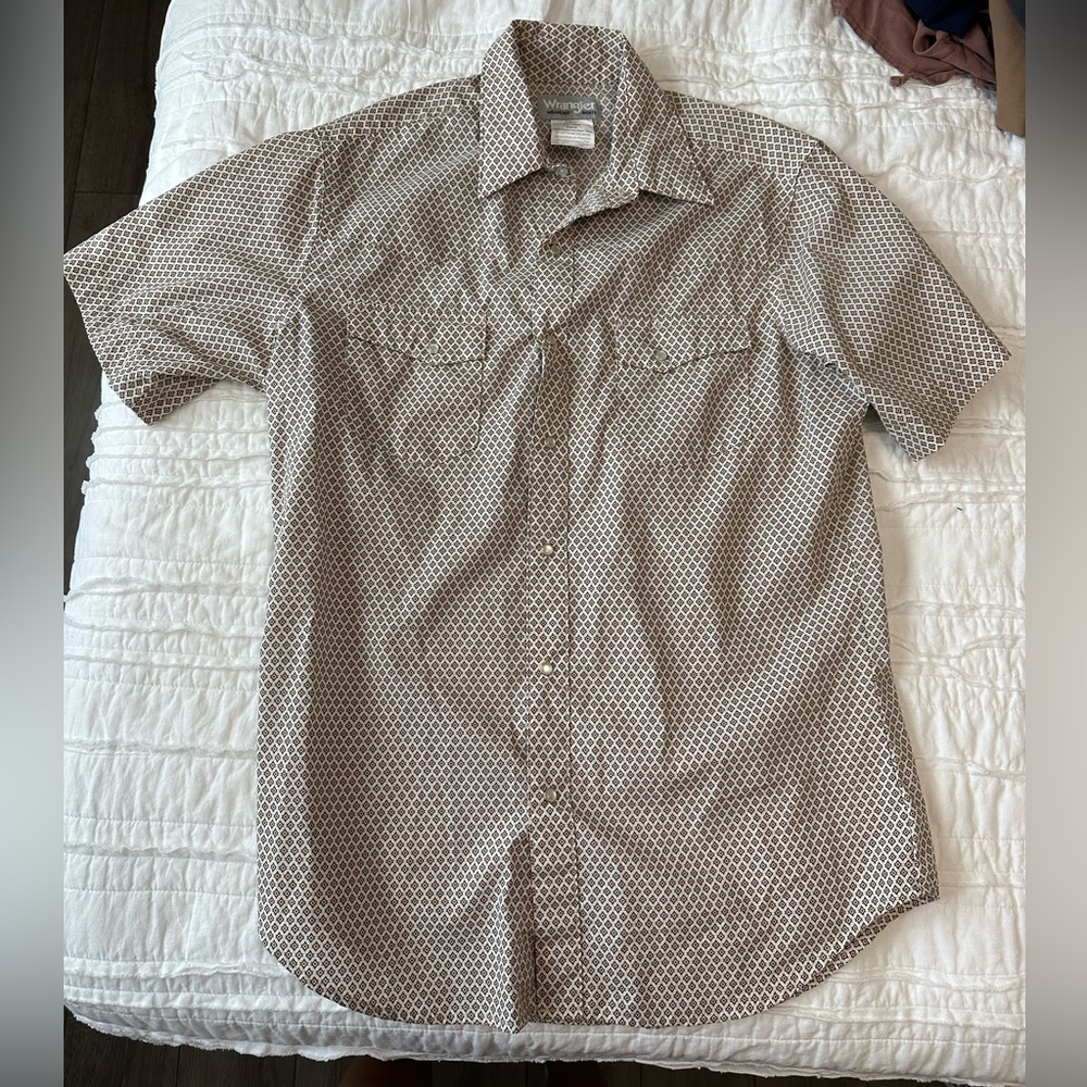 Pearl Snap Wrangler Shirt